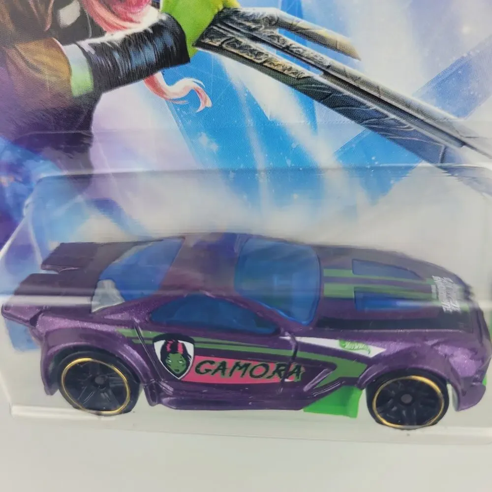 2017 Hot Wheels Marvel Guardians Of The Galaxy Vol. 2 Gamora Scorcher 4/8